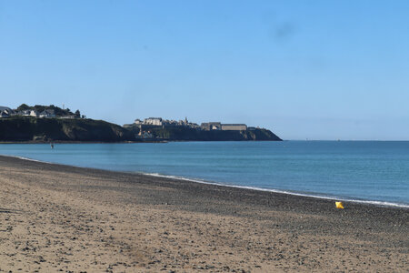 2023 09 15 De Coudeville-sur-Mer à Granville, IMG_5640 Granville et le cap Lihou depuis la plage de Donville-les-Bains