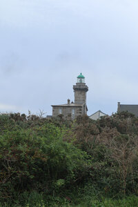 2023 09 16 Granville et les Iles Chausey, IMG_5742 Le phare de Chausey vu depuis le fort.